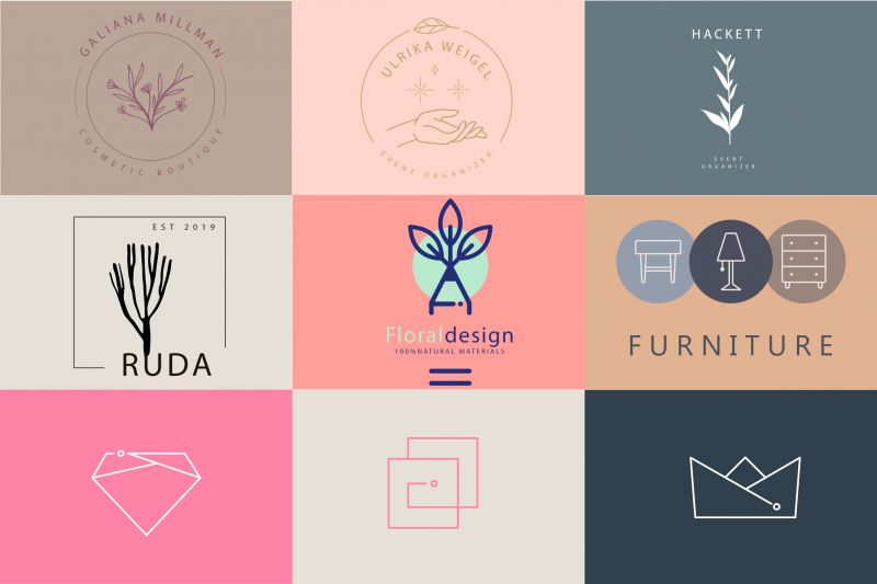 You will get Modern minimalist and luxury logo design